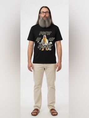 Lucky the Gnome P.I.M.P – “Put-It In My Pocket” T-Shirt